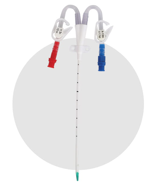 DOUBLE LUMEN CATHETER